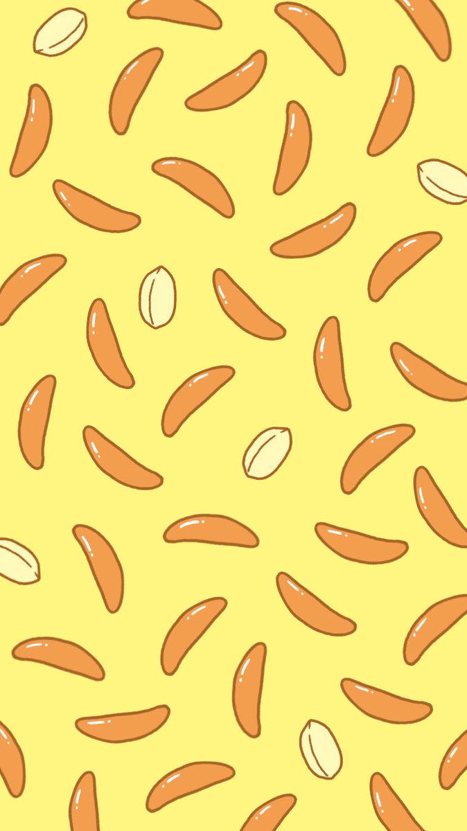 ホーム画面などにどうぞ〜(^^)
1、さくらんぼ
2、バナナ
3、ピーマン
4、柿の種 