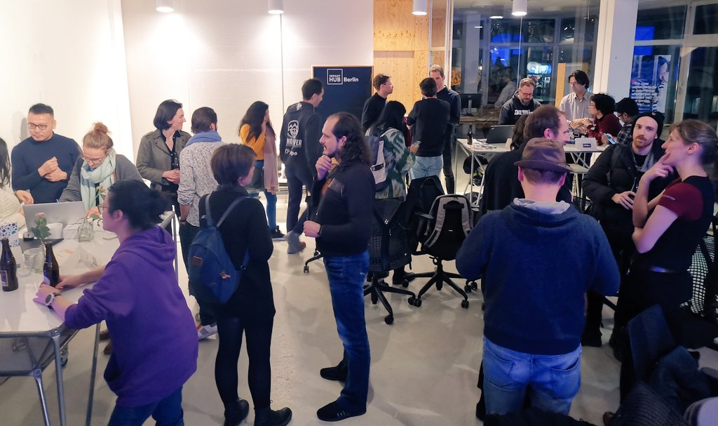 GETJolocom's tweet photo. For more #DWebBLN updates, join our meetup at https://t.co/lByyTW4Sof
Want to start your own #DWeb branch in your city? You can! Reach out to us at hello(at)Jolocom(dot)io & we'll help you get started.
We loved joining ours w/ @PositiveBlock & @ImpactHubBLN vibrant communities! https://t.co/fGzW11iL7B