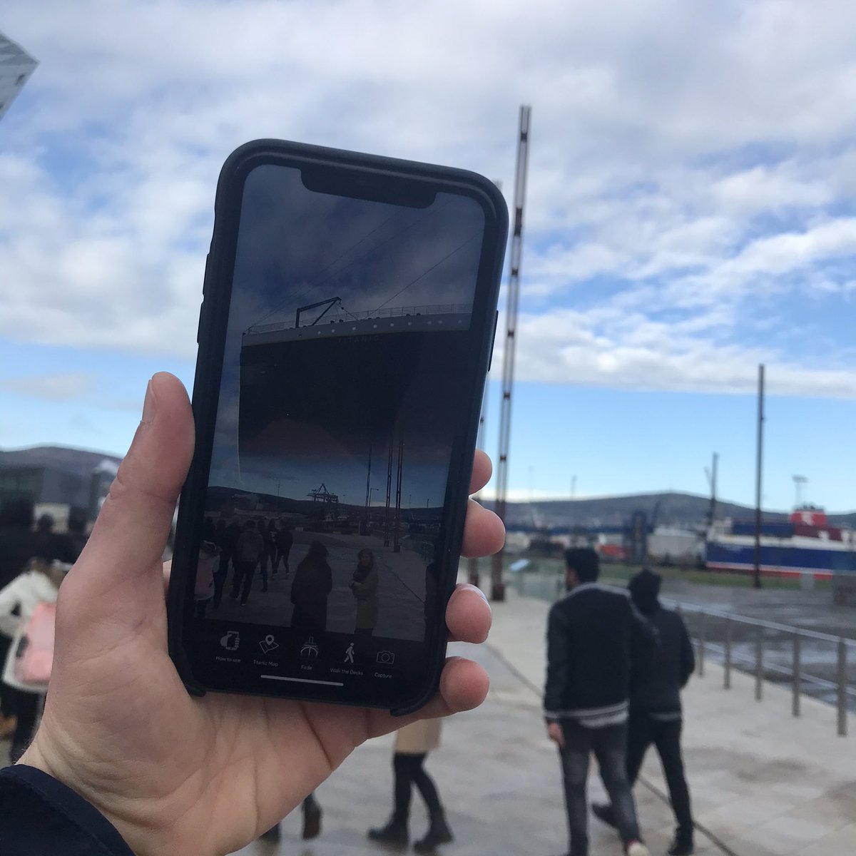 naomhanoc's tweet photo. Getting a preview of a new interactive #AR #SmartCity app for Belfast as part of our #marketing masters at Ulster University! https://t.co/J7phO4GjkG