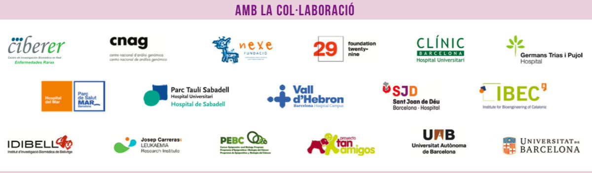 plataformamm's tweet photo. @LaPedrera_BCN @irdirc @ACAH_ataxiaCat @RettCat @wolman_lald @AHUCE @AmcMultiple @Asdent_es @asglutdiece @eurordis @InfoFecamm @FEDER_ONG @AMadFQ @ANdHP @IIBSantPau @icscat @MPSpapas @PompeCure Amb la col·laboració @CIBERER, @cnag_eu, @nexefundacio, @julianig #Foundation29, @hospitalclinic, @hgermanstrias, @hospitaldelmar, @parctauli, @vallhebron, @SJDbarcelona_ca, @IBECBarcelona, @idibell_cat, @fcarreras, @PEBC, @tanamigos, @UABBarcelona i @UniBarcelona
#JuntsFemPinya https://t.co/isu4He6mvm