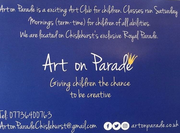 adaandalbert's tweet photo. NEW CLASS ALERT: The fabulous @art_on_parade is hosting a new pre-lunchtime art class for children at 11:45! All ages and skill levels are welcome - come and make new friends, get creative and help your children express themselves through art. ❤️ #Chislehurst #art #creativity https://t.co/v9LF9krGSa