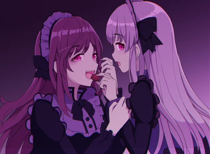 #シャニマス #月岡恋鐘 #幽谷霧子 
魂を吸われました 