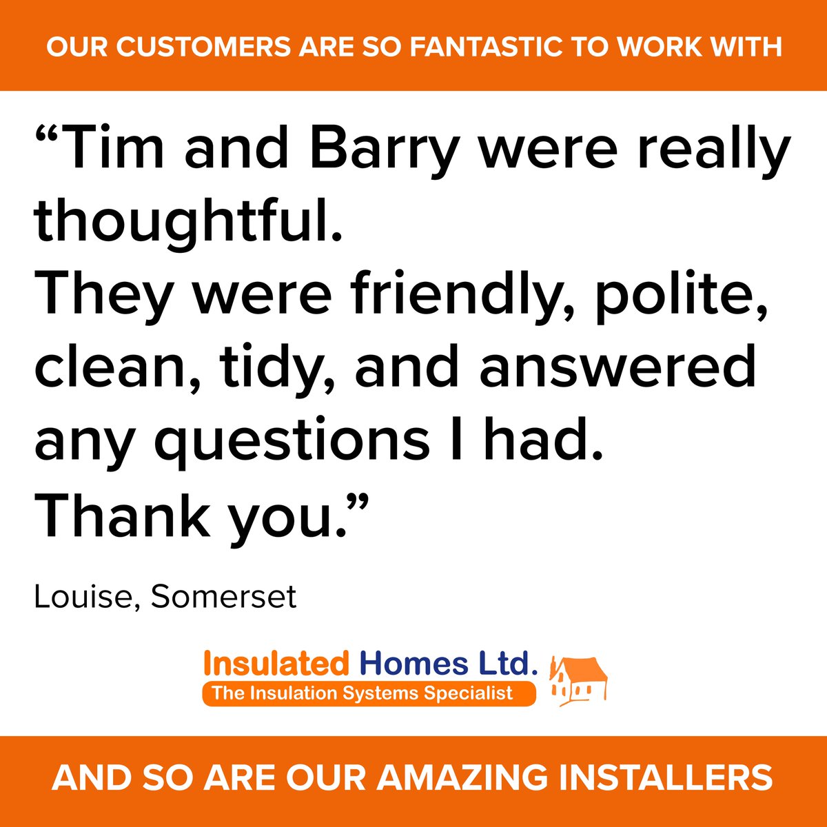 InsulatedHomes's tweet photo. Happy customers is what it's all about.😀 

#ExternalWallInsulation #ParkHomes #HappyCustomer https://t.co/8IiY1w0SRU