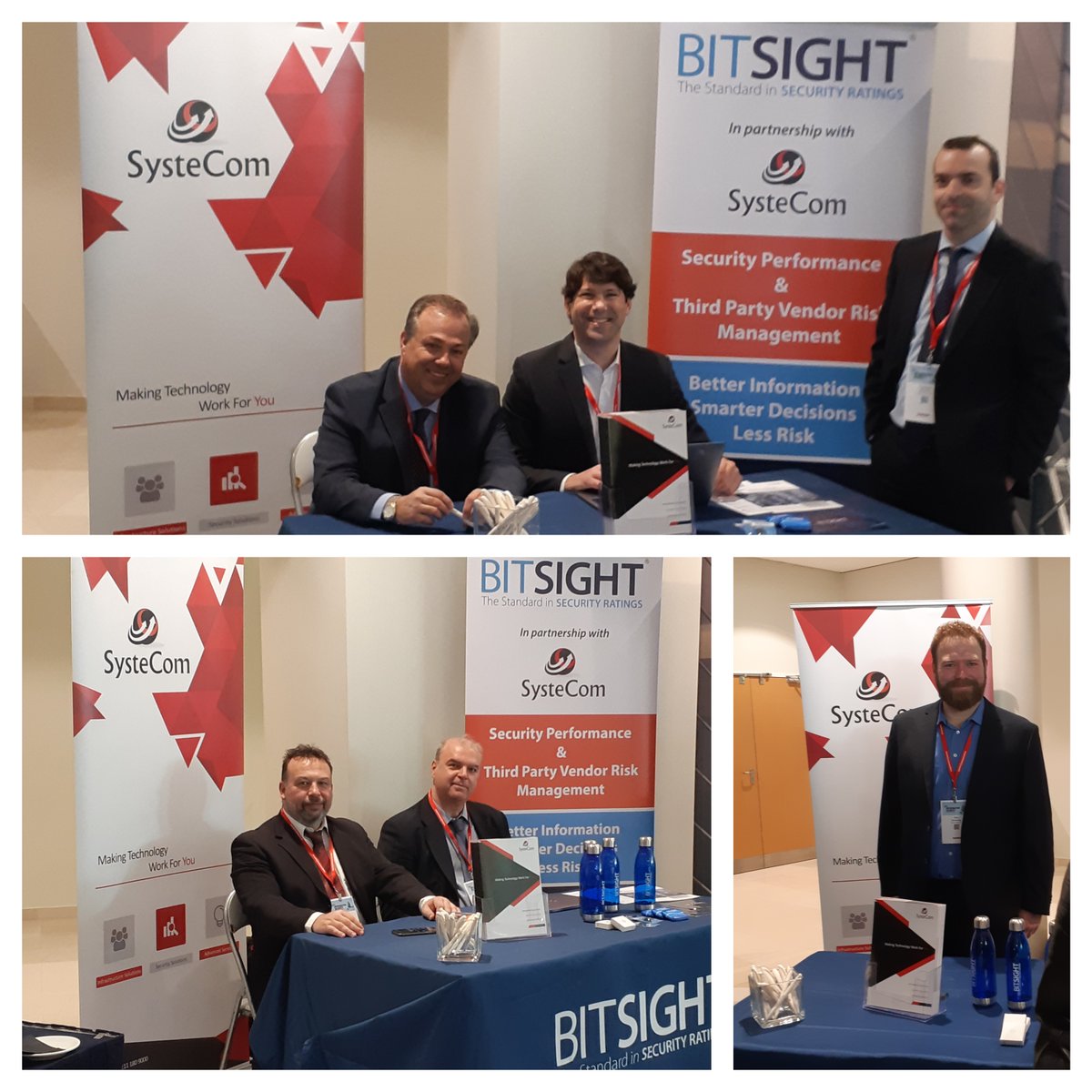 SysteComSA's tweet photo. Meeting you all yesterday at the 7th Information Security Conference gave us great joy!
https://t.co/DQq66ybacO
#cybersecurity #informationsecurity #conference #systecom https://t.co/zUyljUioi9