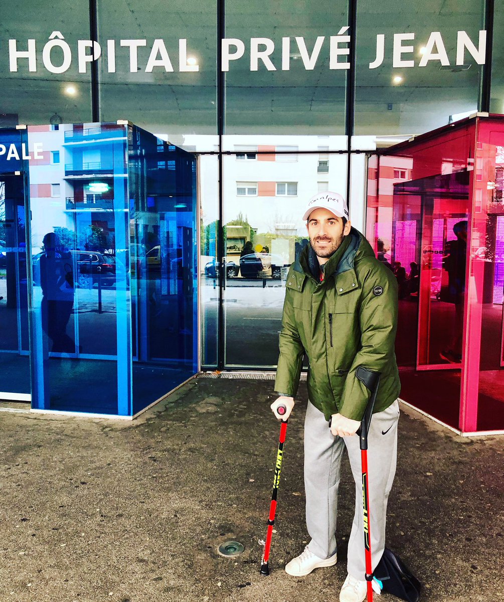 AdriTheaux's tweet photo. Thanks to Dr Sonnery-Cottet and his team for the surgery, now it’s time for rehab and recovery!

#cimalpes #colmaroriginals #efms https://t.co/EhvfxCymTJ