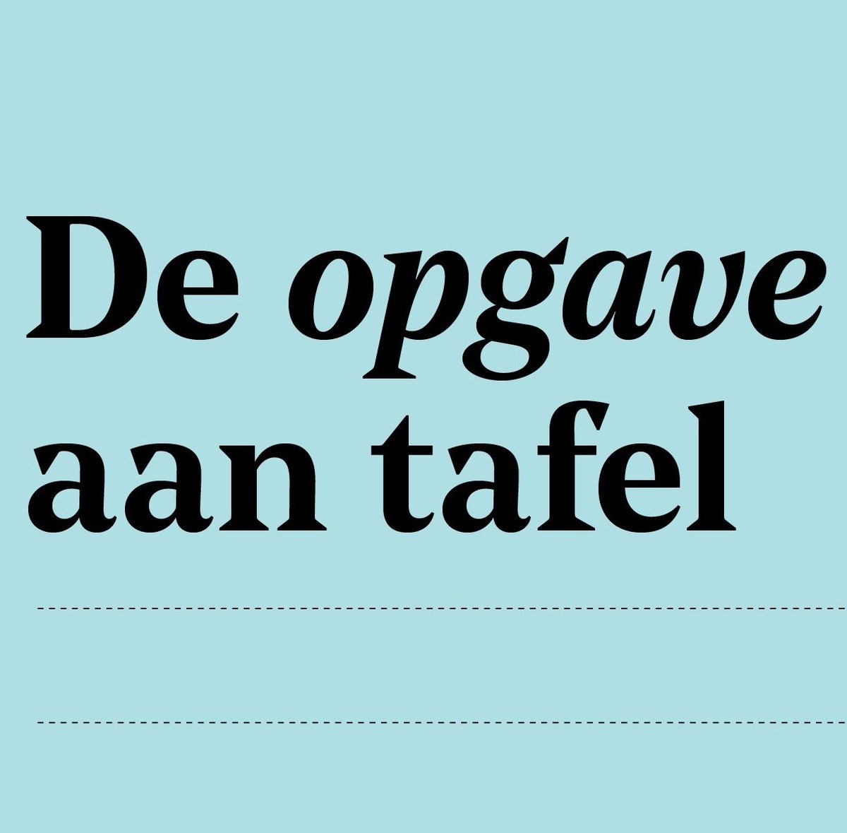 'De opgave aan tafel'. Voor opgavegericht werken is het nodig voorbij de specialisatie en de eigen taak te kijken. Het breekt door organisatieprincipes heen. Dat vraagt om een omkering in denken en organiseren. Lees hier de publicatie bit.ly/38HSSjW @martijnvdsteen #NSOB