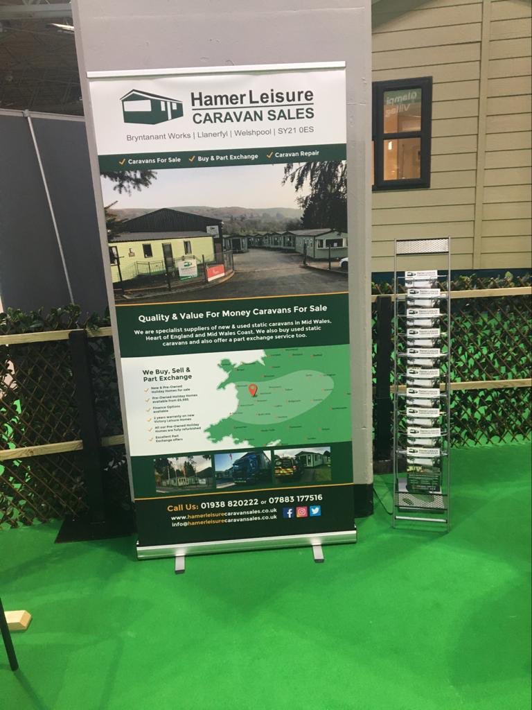 Hamerleisure's tweet photo. We’re at the Caravan, Camping&amp;Motorhome show at the NEC.
We are exhibiting on Victory Leisure Homes Stand in hall 4. We’ll worth a visit to see the new Released model Victory Lakeside Lodge 42’ x 13’ it is stunning 👀 👀 https://t.co/3RtckzWwwW
