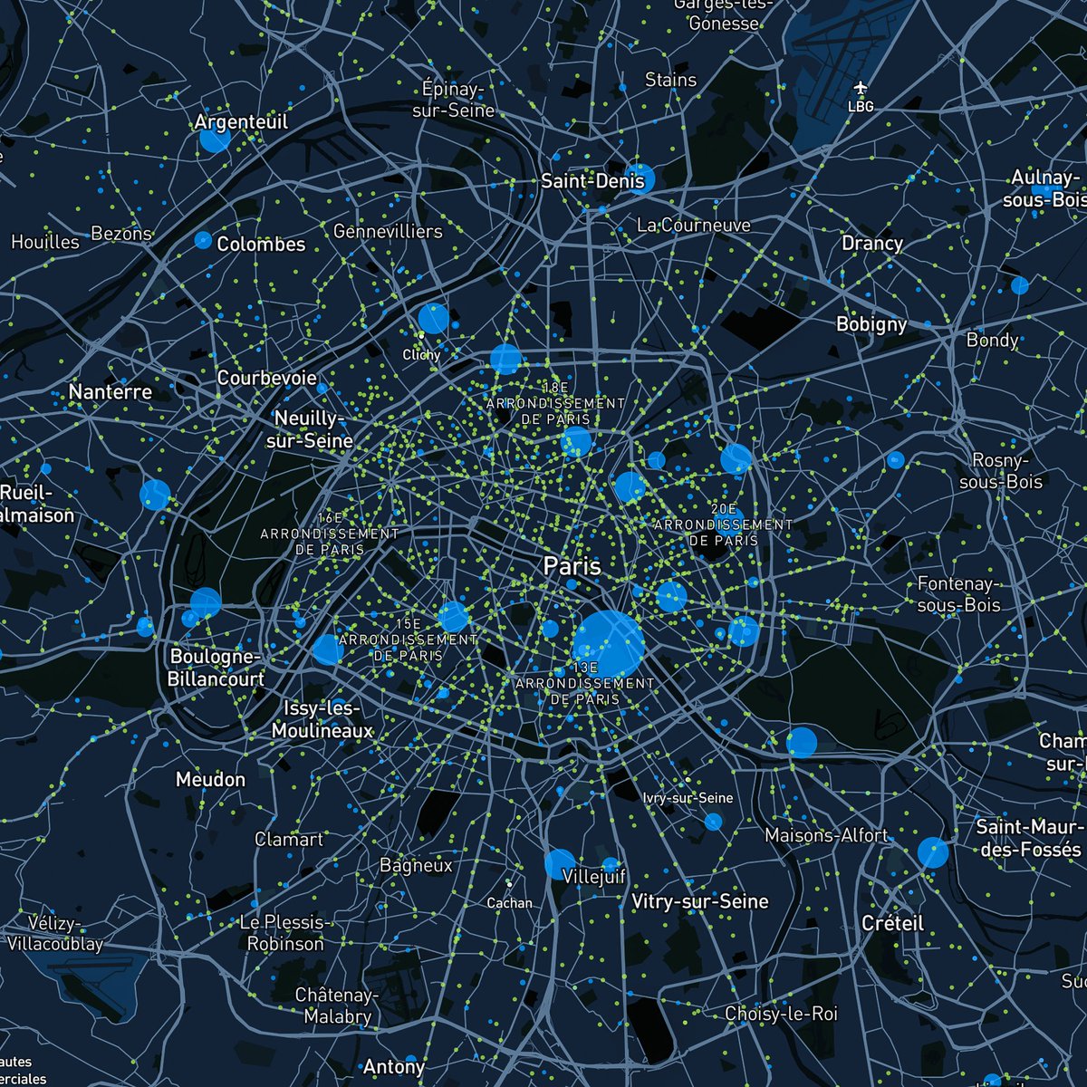 visualizemap's tweet photo. Data visualization of all public and private healthcare facilities in France. #pharma #builtwithmapbox https://t.co/N3rFgTBXQp https://t.co/F0cWh7agw3