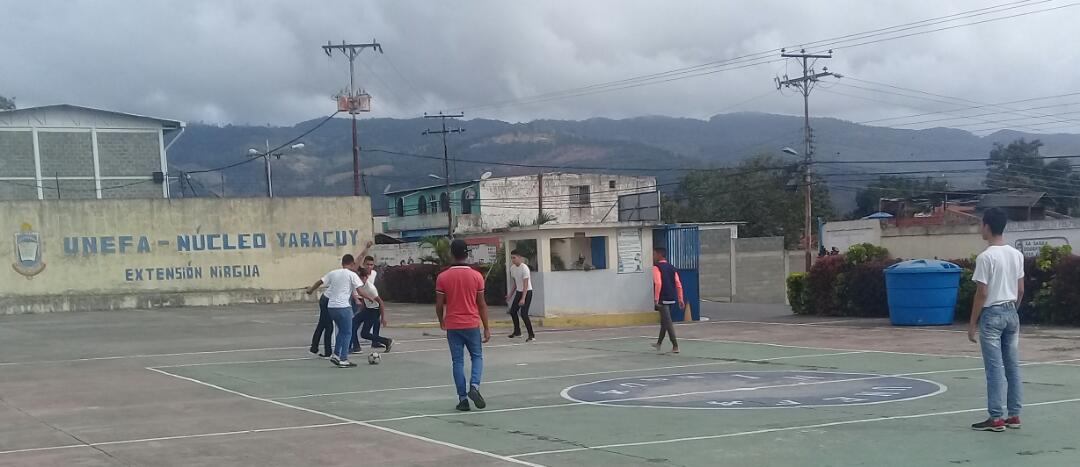 UNEFAextension1's tweet photo. @UNEFA_VASyPC de la extension nirgua realiza Juegos de fogueo para captar talento deportivo.. @unefa_ve @nucleoyaracuy https://t.co/UaGo8WCSKx
