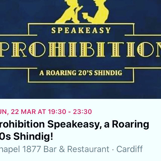 aif73's tweet photo. My daughters worked so very hard to put on her first event with her team ...... if you fancy a great night out in Cardiff surrounded with the elegance of the roaring 20’s check it out !! https://t.co/pN2wnVWhvk
