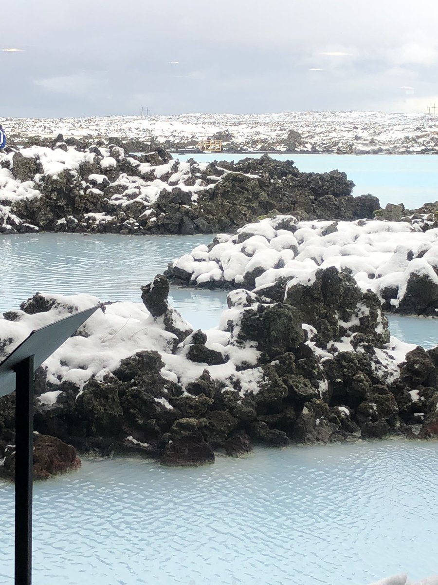 Bizza1902's tweet photo. Apparently if we stay here long enough - will get rid of the winkles #CouldBeAWhile #BlueLagoon https://t.co/HgUtDyXurz