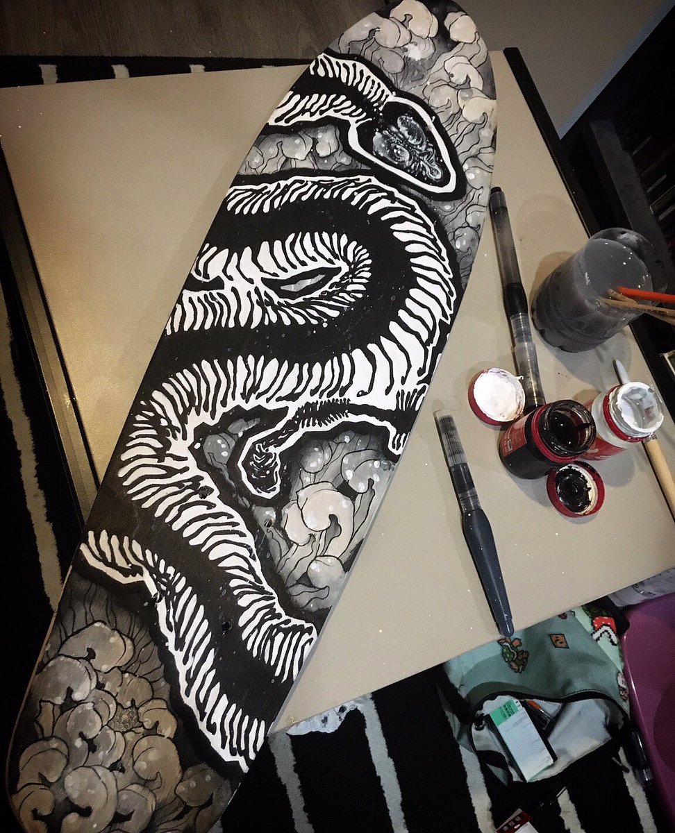 RattleTattoo's tweet photo. Acrylic and Ink by Fang https://t.co/TVSKVvBhCy