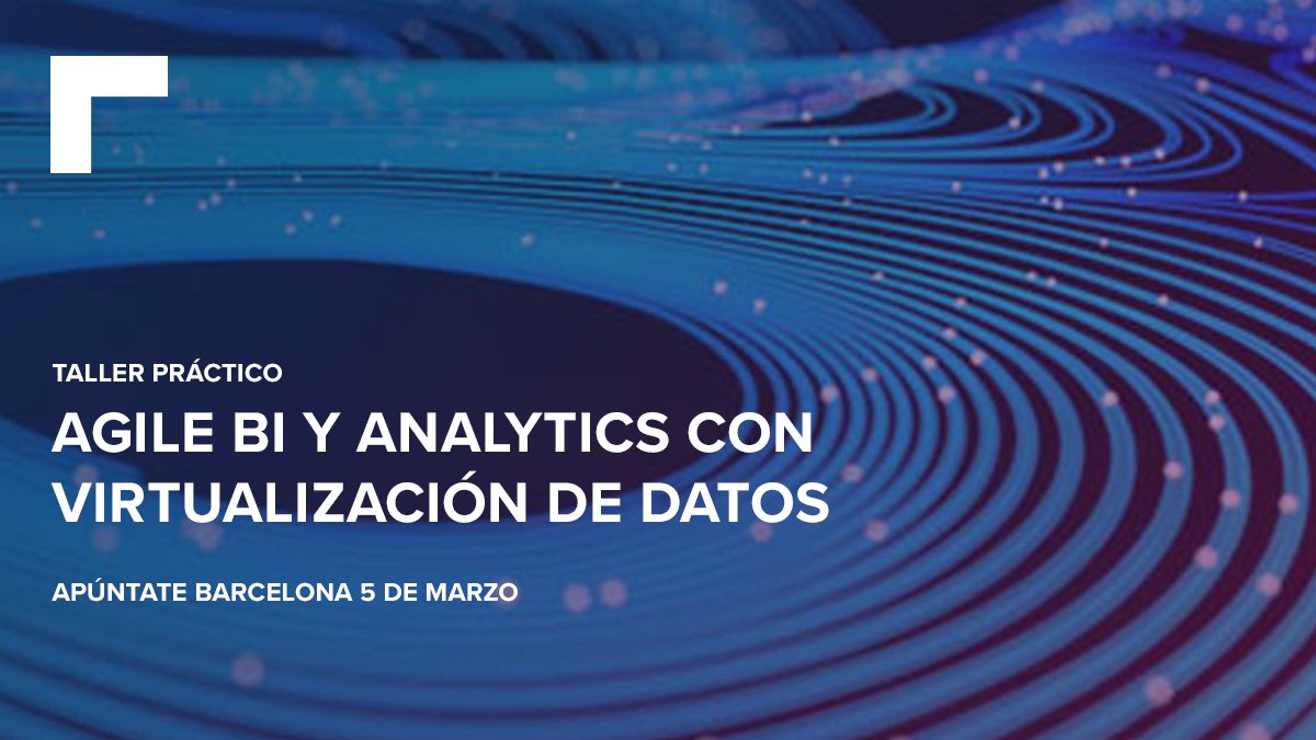 No pierdas la oportunidad de saber más sobre la virtualización de datos e inscríbete al desayuno y taller práctico: bit.ly/37J96bt #virtualizaciondedatos #datavirtualization #datos