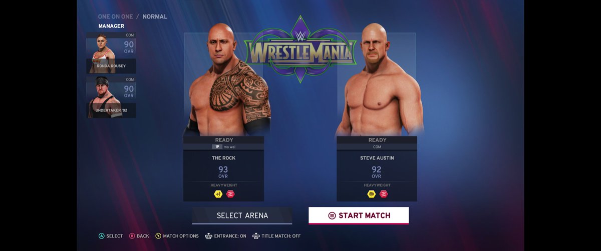 Isashi Che Ma Wei Matsui Twitterissa Wwe 2kから 画面確認テストプレイ ジ ロック Vs ストーンコールド スティーブ オースティン にて 画質のテストのプレイだったけれどもロックのロック ボトムとオースティンのスタナーが出るような展開にしたかったんだ Isashi Che Ma Wei Matsui Twitterissa Wwe 2kから 画面確認テストプレイ ジ ロック Vs ストーンコールド スティーブ オースティン にて 画質のテストのプレイだったけれどもロックのロック ボトムとオースティンのスタナーが出るような展開にしたかったんだ