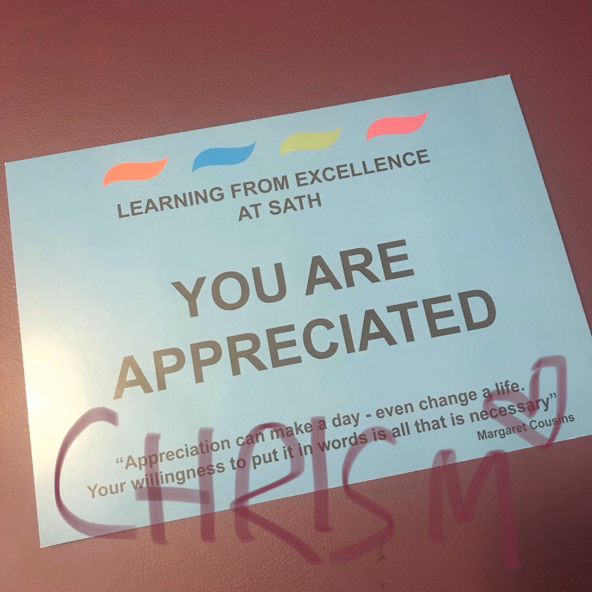 Consultant Anaesthetist ✨Chris✨ nominated for perseverance and believing gut instinct to massively improve outcomes for one patient 🙌🤩👍🌟 thank you from <a href="/SaTHCritCare/">SATHCriticalCare</a> 👍 <a href="/ashtimms00/">Ash Timms</a> <a href="/SJaneyD/">JaneyD</a> <a href="/sathNHS/">SaTH</a>