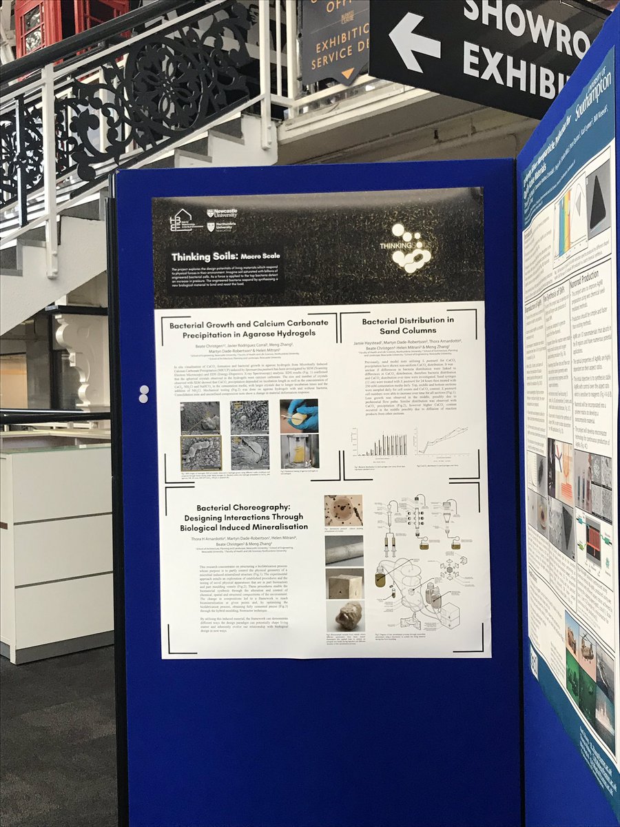 Bio_Buildings's tweet photo. Thinking Soils project during the poster session at Materials Research Exchange #MRE2020 

Find out more: https://t.co/tBfxPn5GTo

@KTNUK #biobuildings #biotechnology #thinkingsoils #microdesign #macrodesign https://t.co/Hea9XtRXxP