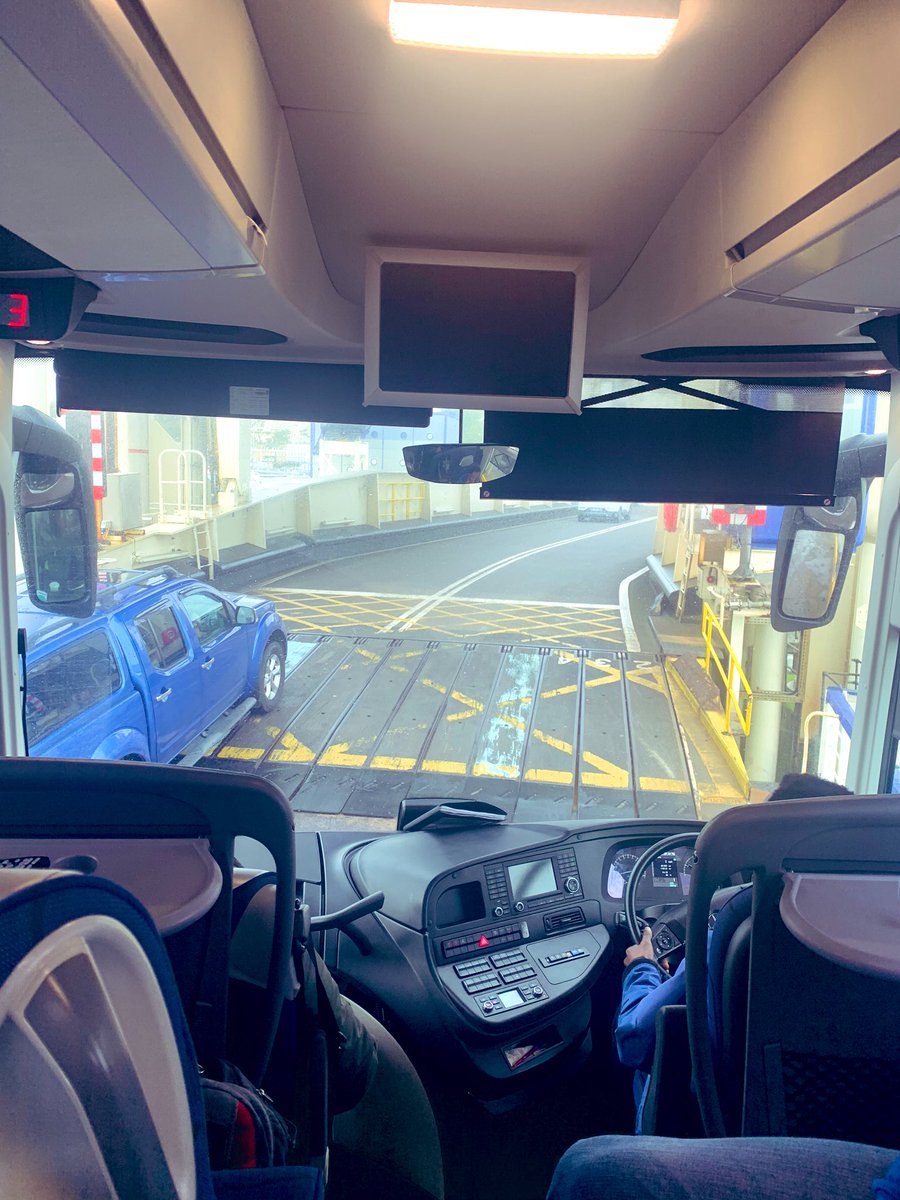BCHSPE's tweet photo. Ski update π¨ We are just getting off the ferry. ETA 12:45 at BCHS. #bchsskitrip2020 #lifeatosborne #lovebchs https://t.co/SlhG6VktVz