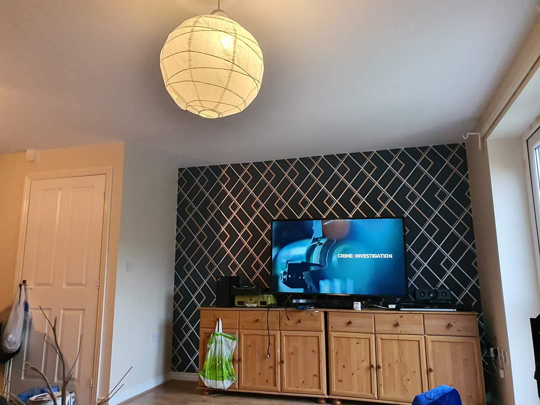 3d_decorating's tweet photo. Living room completed using Graphenstone Nevada on ceiling. Walls in Natural Calico using Armsted vinyl matt and woodwork using Caparol PU satin. @Graphenstone
@alseccopaints
#graphenstone #Nevada #armstead  #naturalcalico #vinyalmatt #caparol #pusatin https://t.co/L5G3rLrOEF