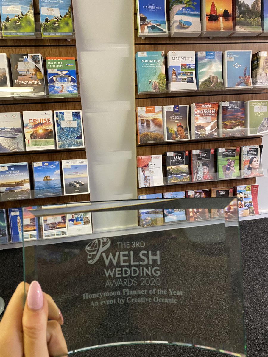 TTBnewport's tweet photo. BUZZING WE HAVE WON!!! 🍾🏝
‘Honeymoon Organiser of the Year’ 

#WeddingAwards #WelshWeddingAwards https://t.co/4YVbyw2AkW