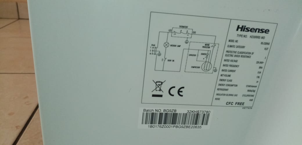 Ziglove's tweet image. @HisenseGlobal @MassmartSA it&apos;s so heartbreaking how poor your  service is, I bought a nice red Fridge as per image, on 03 Dec 2018.1 year 2 months later in the  middle of the night my family asleep...
#sadthread