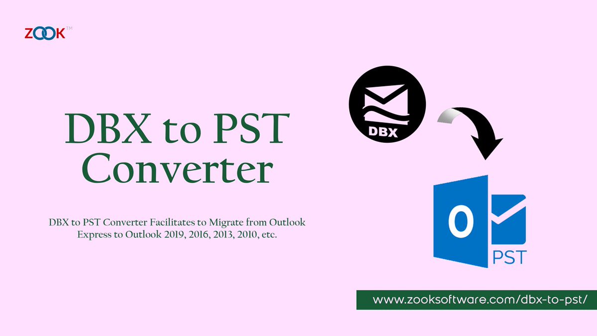 stilbonRose's tweet photo. Download #ZOOK DBX to PST Converter to export #DBX emails to PST with attachments. It allows to import DBX to #Outlook 2019, 2016, 2013, etc.
Explore More:- https://t.co/yUOccRNPHw
#DBXtoPSTConverter #OutlookExpress #OutlookPST https://t.co/6JOFQc4EDs
