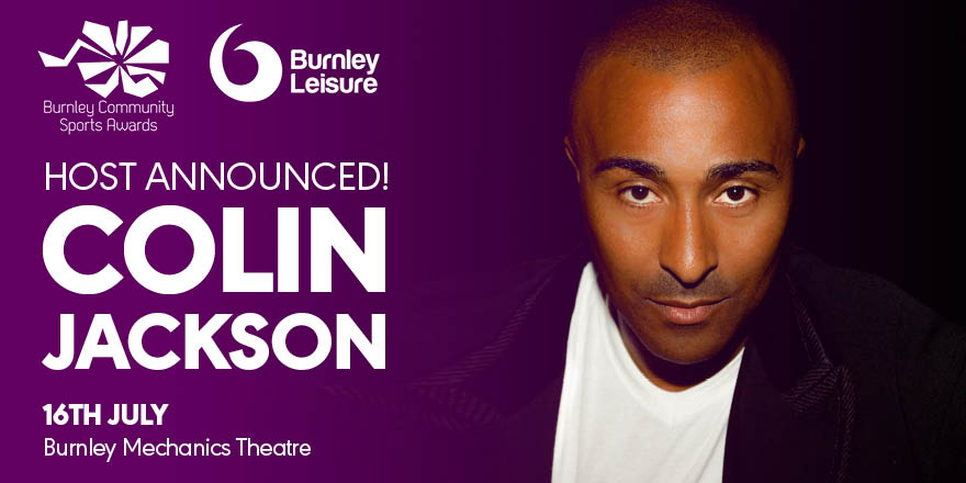 And the host for the Burnley Community Sports Awards 2020 is….🥁
Colin Jackson!
 
But who will win the awards? That’s down to you! 

Find out more about the awards and submit your nomination here 👉 bit.ly/2V36XV5