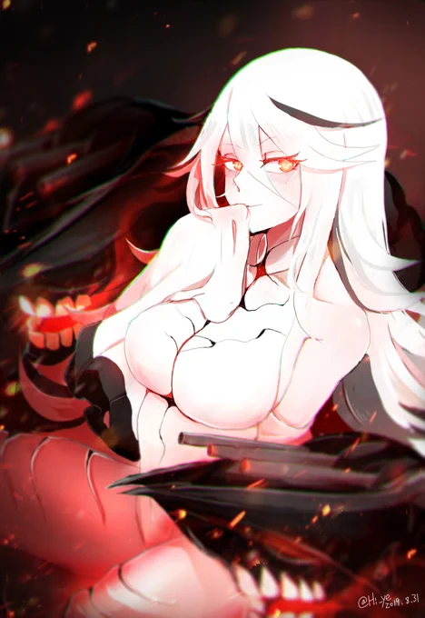 #これを見た人は深海棲艦をTLに放流しよう
深海棲艦一番大好きだよ!✨ 
