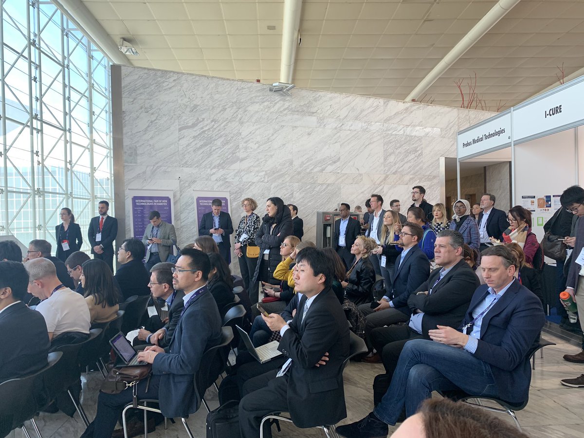MirjamBauer's tweet photo. Now #Startups present their solutions at #ATTD2020: #Snaq is an app delivering personalized mealtime decision support. @Diabeloop automates #Diabetes Typ 1 Treatment with #ArtificailIntelligence #AI #closedloopsystems @ATTDconf https://t.co/uhPZCjqJsO