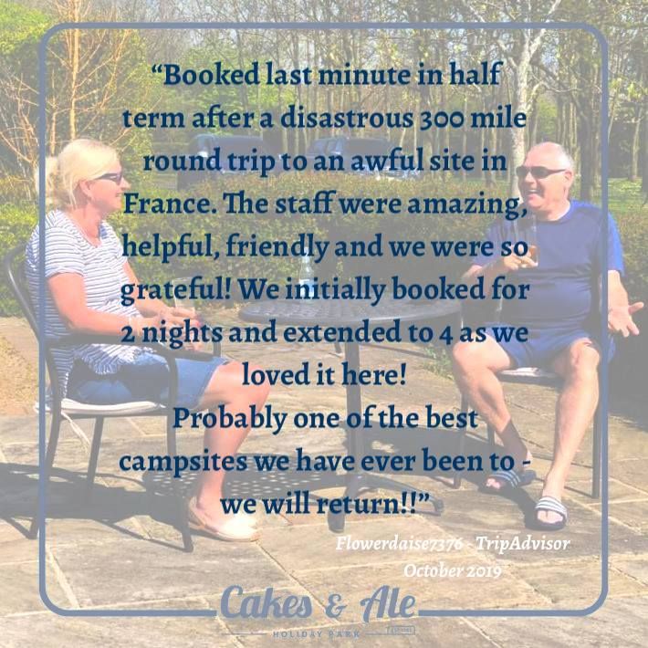 CakesAndAleHol's tweet photo. Sometimes, it's best to let your customer talk for you...

#CustomerReview #Testimonial #CurrentCustomer #HappyCustomers #PeopleMatter #EnoughSaid #WeLoveOurCustomers #ThursdayThought #ThursdayVibes #TBT #ThrowBackThursday #LoveSuffolk #CakesAndAleHolidayPark #TheGoodLife https://t.co/ZKjNjQJVWR