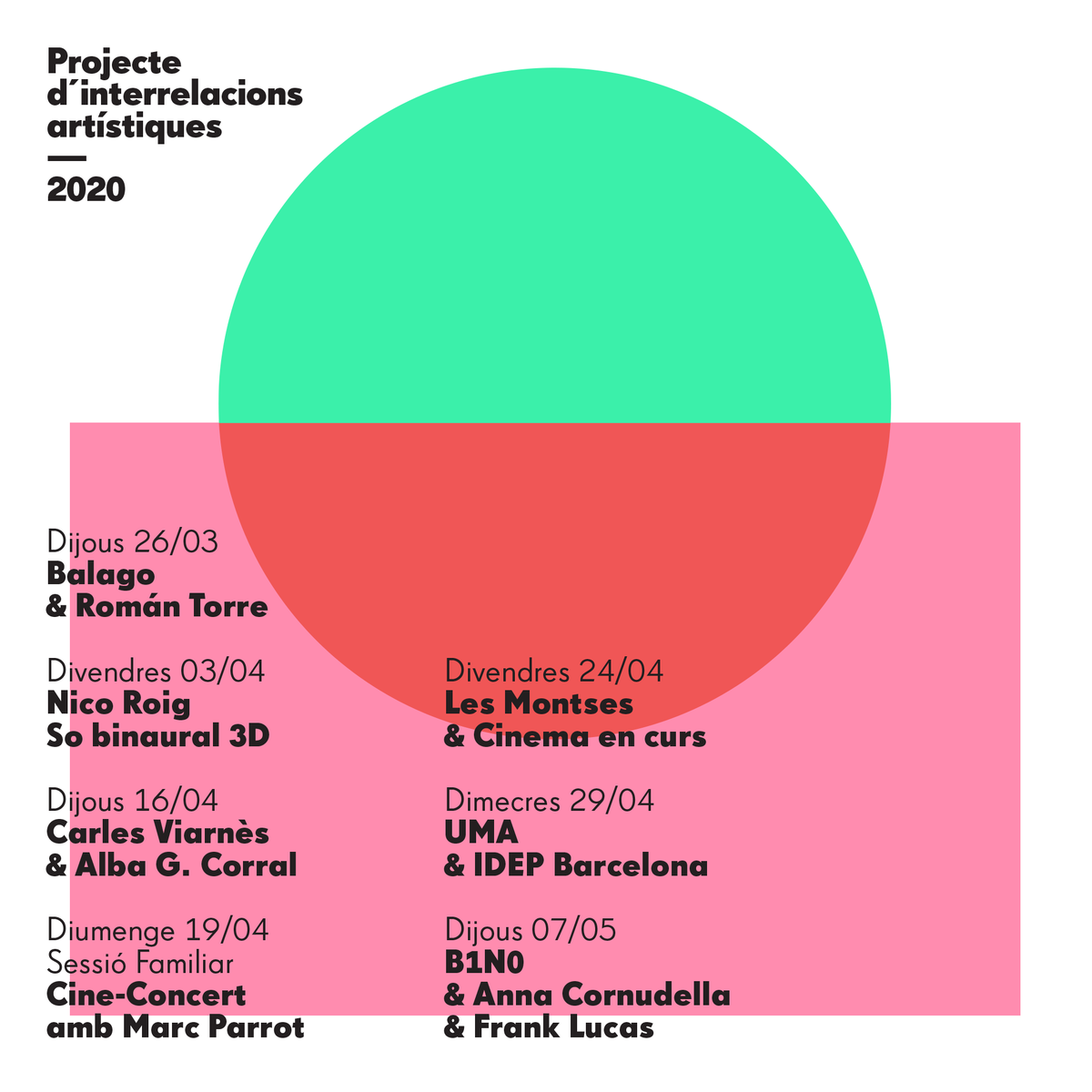 modiband's tweet photo. Tenim l’honor de formar part de #PedreraArtlab: Projecte d'interrelacions artístiques de @PedreraFundacio

Amb una sessió familiar on podreu gaudir del CINE-CONCERT: MÚSICA A PRIMERA VISTA
del Marc Parrot

Dia i hora
19/04/2020
11:00 h

https://t.co/STEmFWQymb https://t.co/rr4lnQIJhP