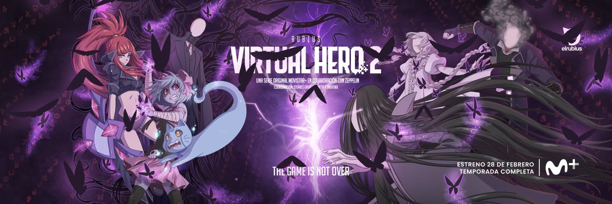 El día 28 se estrena <a href="/VirtualHero/">Virtual Hero en Movistar+ 🦋</a> 2, un proyectazo en el que los equipos de #GrupoÁrea51 y #SBARadicalSound trabajan juntos en la #postproducción para que viváis cada escena como lo hacen los propios personajes
#gameisnotover #virtualherolaserie #elrubius #imagen #sonido #Estreno