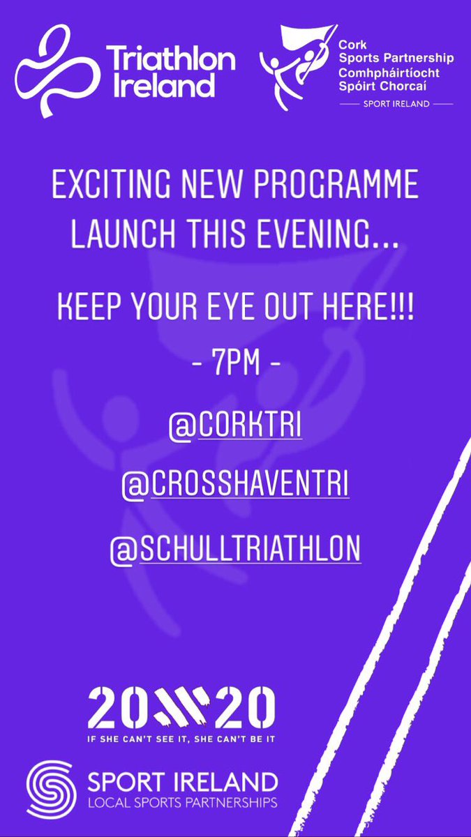 📣 New exciting programme launch for Cork women this evening....

👀 Keep your eye out here

⏰ 7pm