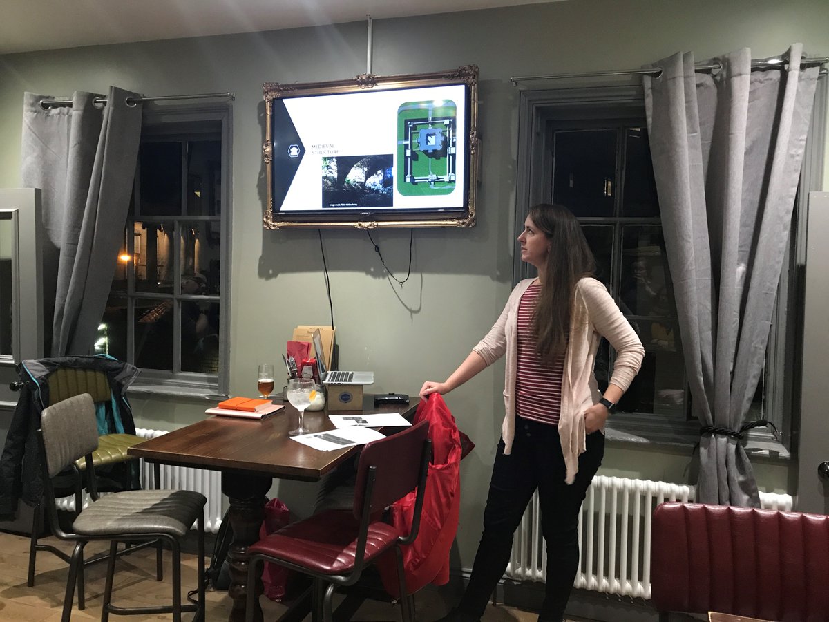 This time last week we had an amazing time listening to Bethany Watrous about how Digital Heritage can help us understand lost or changed structures through immersive technology with a focus on Slingsby Castle! 

Join us next time on the 10th March with John Oxley.