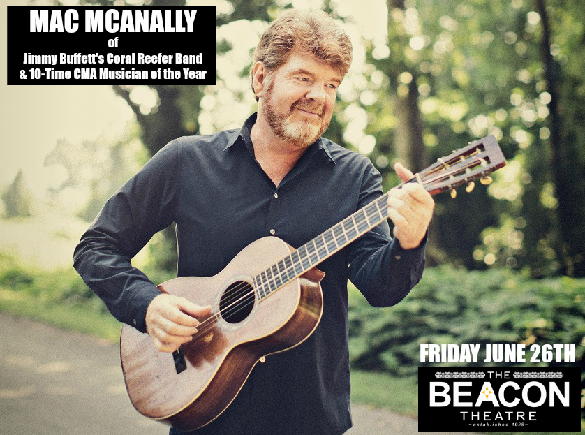On sale now! Hopewell, VA! Don't miss Mac McAnally at The Beacon Theatre on June 26th!

Get your tickets here: flyt.it/MacMcAnallyHop…