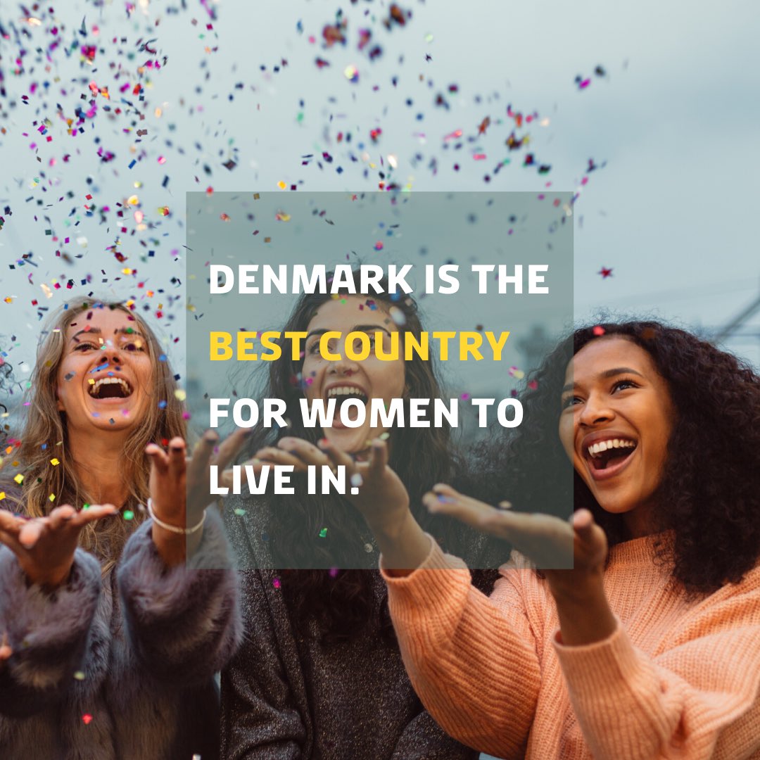 DenmarkinNY's tweet photo. Denmark has once again been tapped the best country for women to live in, according to @usnews ‘s annual ranking. 

Read more below 👇

https://t.co/QRuGObxZtd https://t.co/Zci0KaNjLS