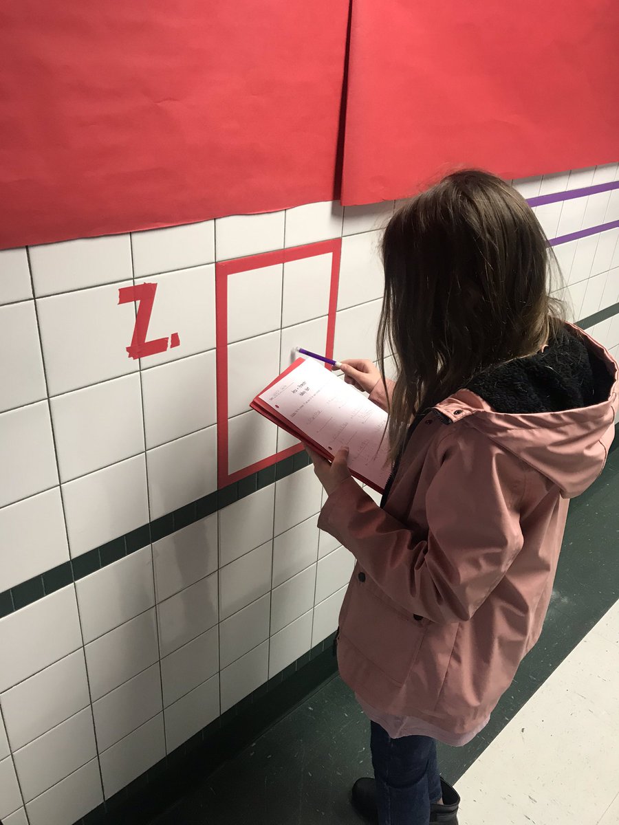 witty_KK's tweet image. Students at JB Little Elementary are on an area hunt using their wall tiles in Mrs. Thompson’s class! #aisdactivelearning #engage2learn