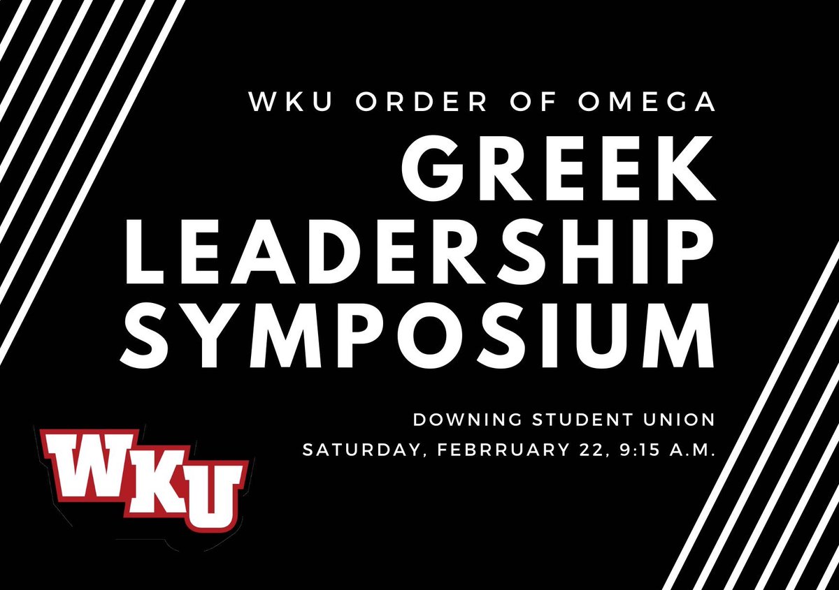 Order of Omega | WKU tweet media