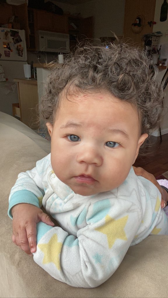 TROiJANe's tweet image. My baby 5 months and getting modeling offers from top
Agencies! momma proud! 

#biracialbabies #mixedbabies #basque #curlyhair #blueeyes #blueeyesdomination #BlackHistoryMonth #blackbabies #babyboy #gerberphotosearch2020 #smile #swirl #swirlnation #babymodel #baby #BlackTwitter