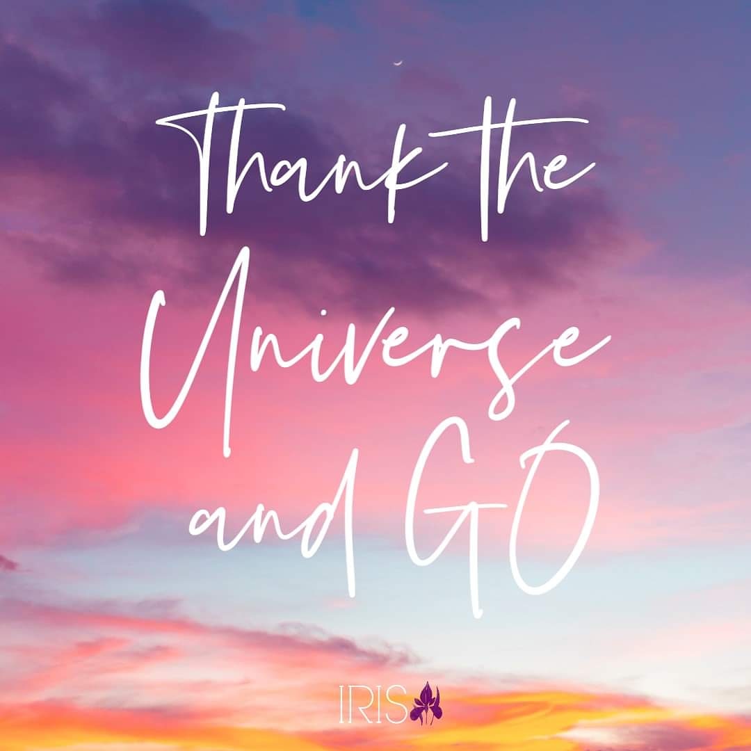 IRIS4Impact's tweet photo. How many times have you had a door open, an opportunity or a dream unfold that you almost talk yourself out of doing?! We've been there. Sometimes you just have to say thank you Universe and go! #ThankfulThursday #IRISImpact https://t.co/wK40fQQsmY