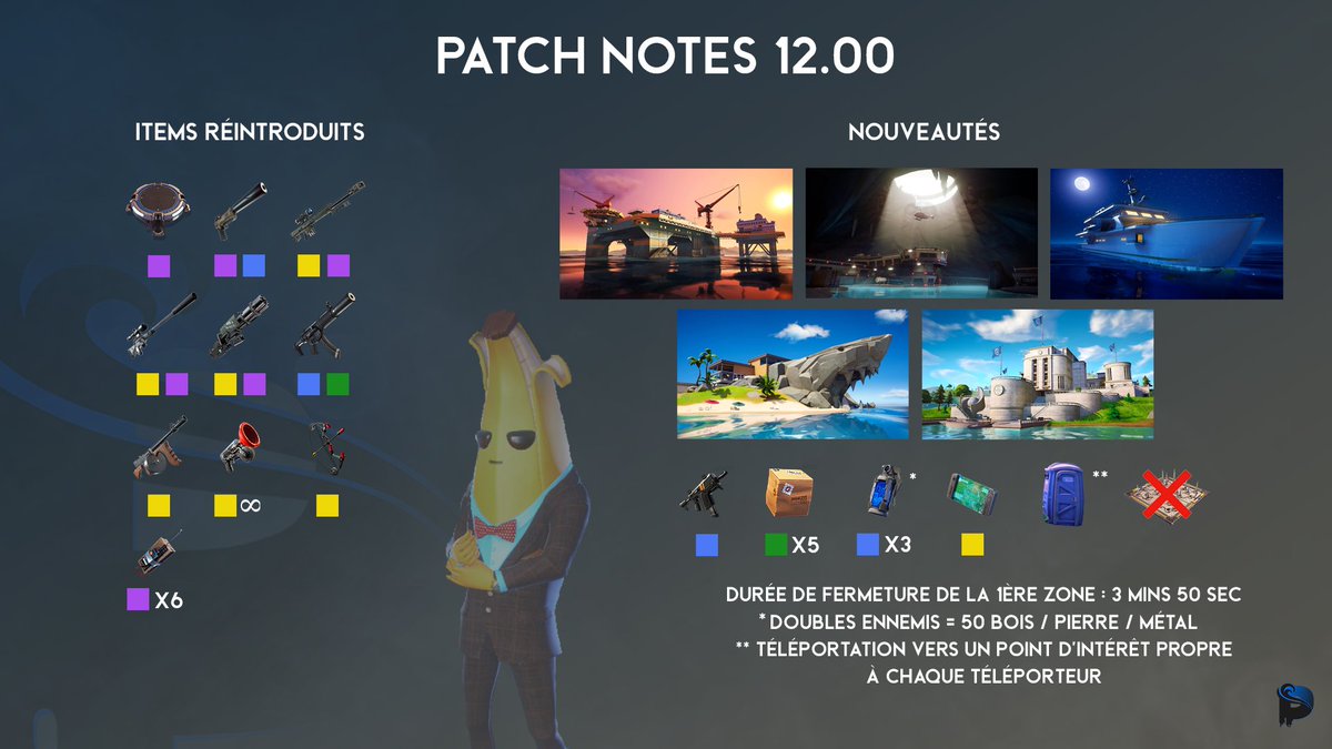 ProgressOff's tweet photo. 📌PATCH NOTES

Nous vous proposons un petit résumé des changements majeurs au niveau compétitif sur cette mise à jour 12.00 ! 📝 https://t.co/zx2JLIjpyI