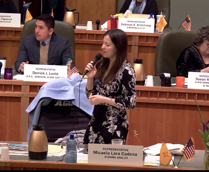 350NM's tweet photo. Final debate on #HB217 EV Tax Credit bill. Rep. Cadena patiently answers the same questions from fossil fuel opponents over and over and over and over and over again.
#NMleg #NMpol #ActOnClimate @RioGrandeSierra @sandersmoore4 @ProtectNM https://t.co/N4aBnLdKWV