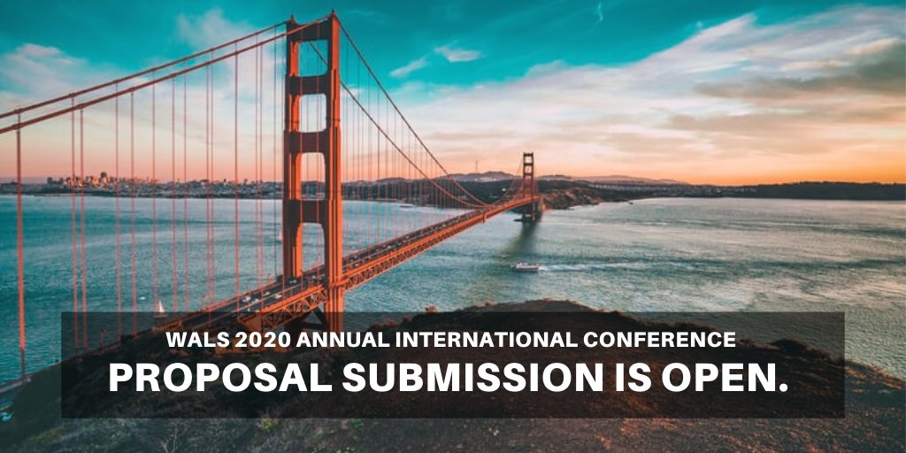 WALS 2020 tweet media