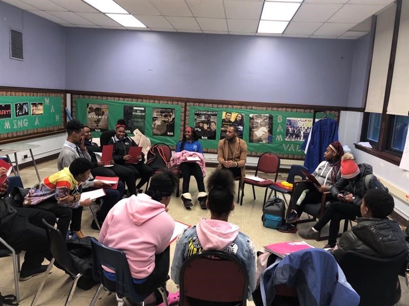 UA_Chicago's tweet photo. #ThrowbackThursday to our first #OYJC junior session at Phillips High School! Proud of our young leaders! #Chicago https://t.co/mfo5A8INCD