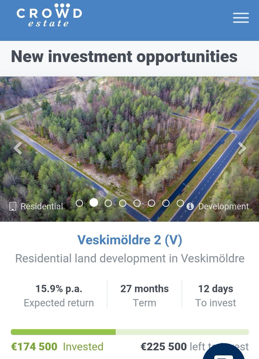 kaph1016's tweet photo. 👀 There are two open projects @Crowdestate_eu. Have a look!✌️

💸 https://t.co/vd2O2fY4iY

#investdiversified #crowdestate #realestateinvesting #estonia #estonia🇪🇪 #tallinn https://t.co/wj79vrY6xE