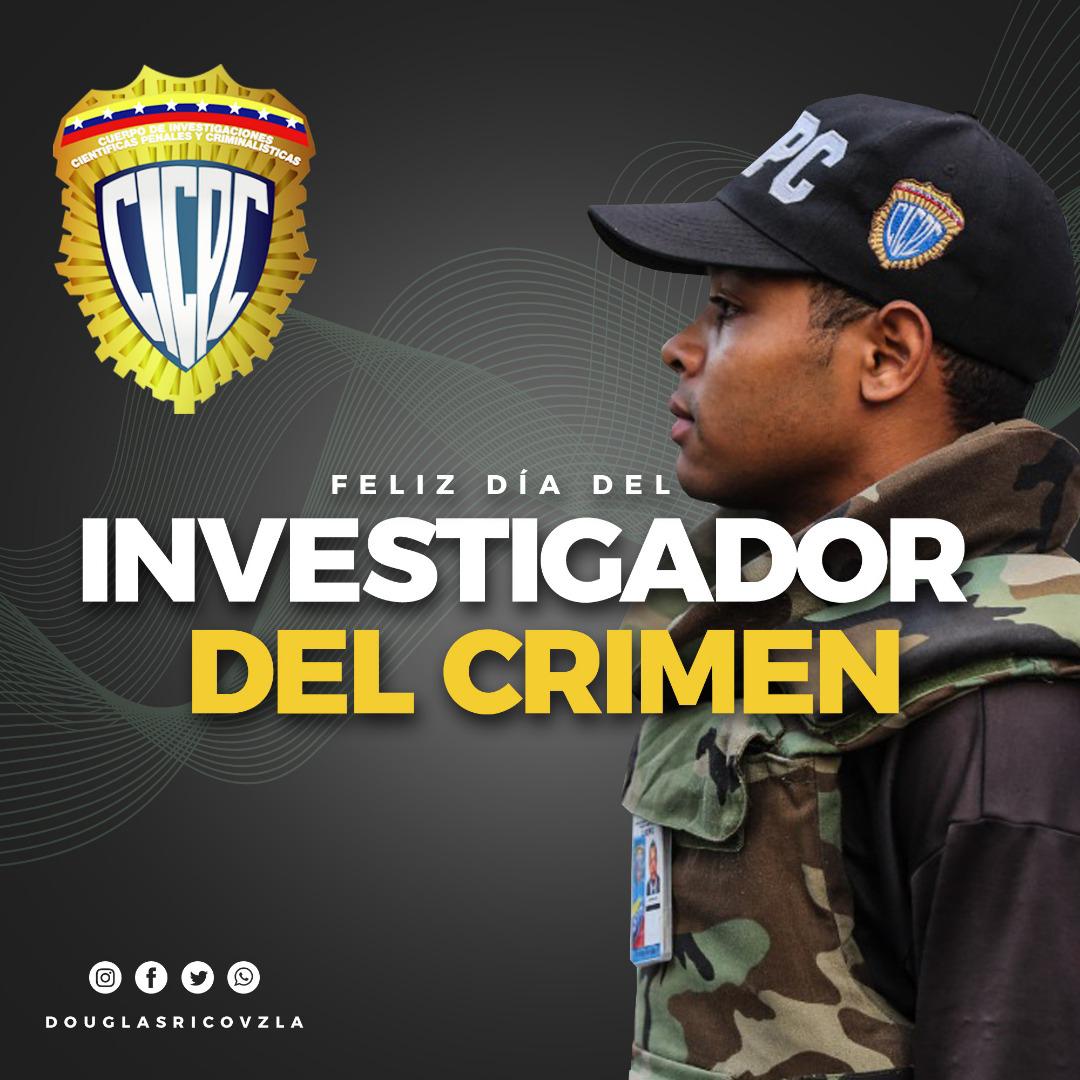 Policía científica, servidores de la patria para la paz y la vida #InvestigadoresCicpc