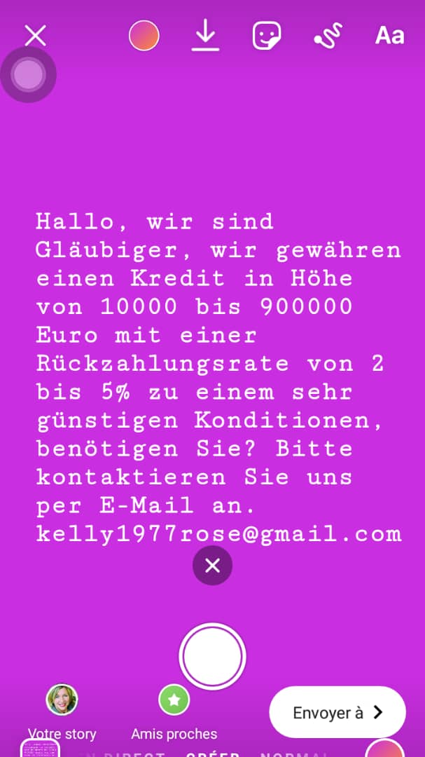 Kelly Radvand (@kradvand) on Twitter photo Guten Abend, wir sind Gläubiger, wir bieten ein Darlehen zwischen 10 000 und 900 000 EUR mit einer Rückzahlungsrate von 2 bis5% an, mit einer sehr zugänglichen Bedingung. Benötigen Sie Mittel? Bitte kontaktieren Sie uns unter.kelly1977rose@gmail.com
WhatsApp: +33 7 56 86 18 71 Guten Abend, wir sind Gläubiger, wir bieten ein Darlehen zwischen 10 000 und 900 000 EUR mit einer Rückzahlungsrate von 2 bis5% an, mit einer sehr zugänglichen Bedingung. Benötigen Sie Mittel? Bitte kontaktieren Sie uns unter.kelly1977rose@gmail.com
WhatsApp: +33 7 56 86 18 71
