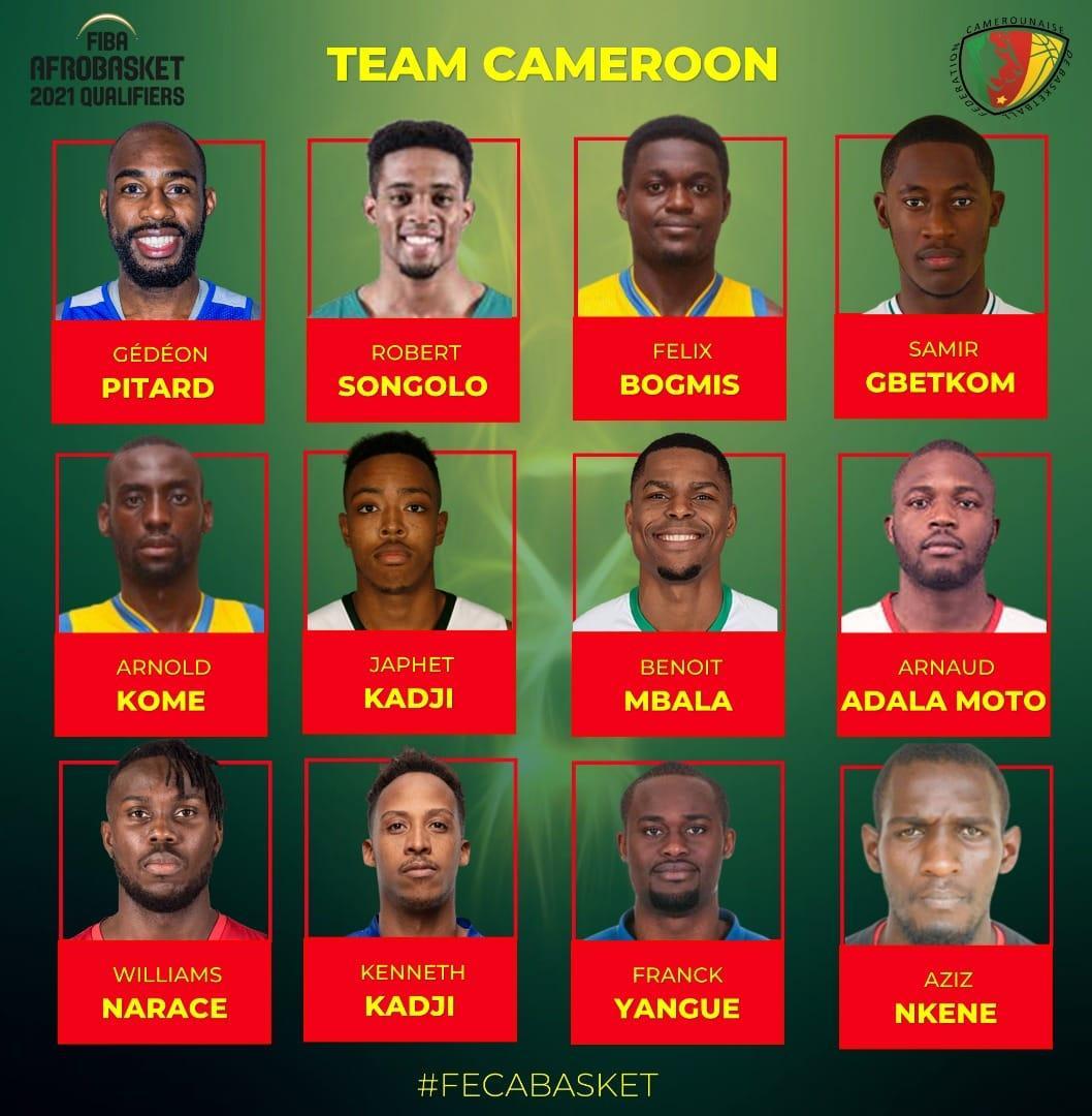 Liste officielle des 12 Lions retenus par le coach Lazare Adingono en vue des éliminatoires de l'#Afrobasket #Kigali2021.
@FECABASKET
@BasketCaseAf