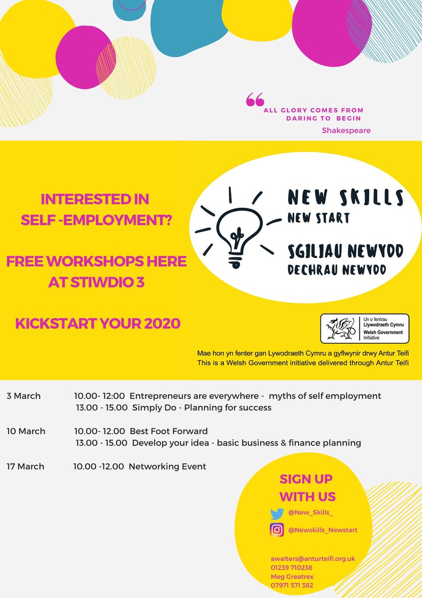 New Skills New Start tweet media