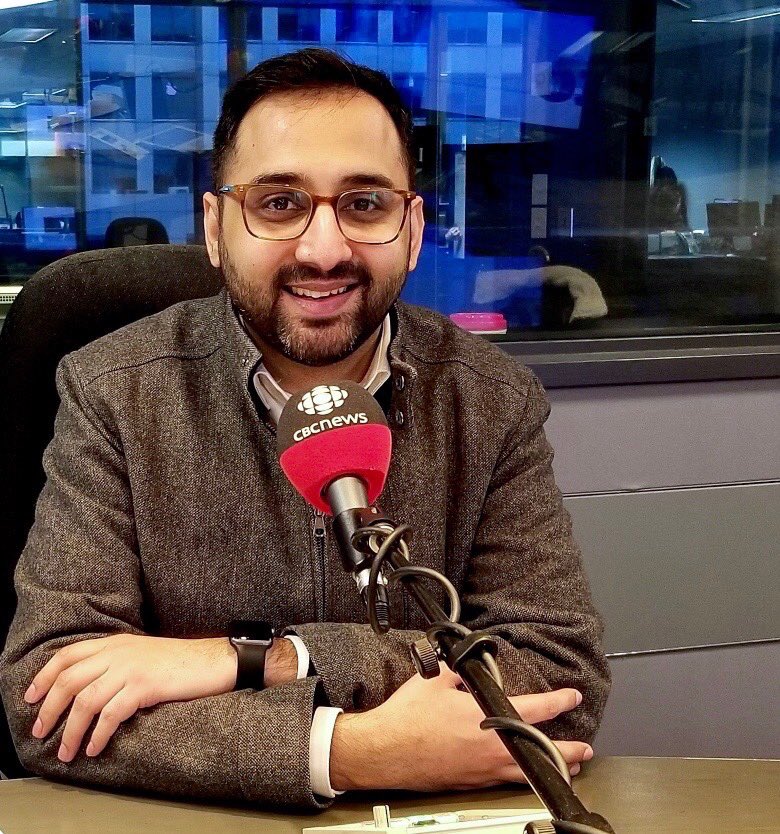 smallworldnotes's tweet photo. Our Executive Director, Umair Jaffar, was today at @CBCRadioCanada and talked about our #eMERGEnce program.
Whole interview will air on Sat., Feb. 22, so make sure to tune in at 5pm and listen to @ErrolNazareth’s "@CBCBigCity." 🎙🌏💕 #eMERGEnce #SWMTO https://t.co/I8l5YBTtPD