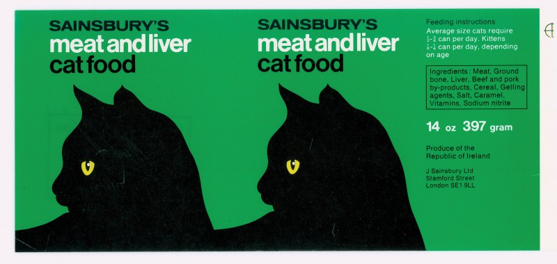 sainsburys cat food tins